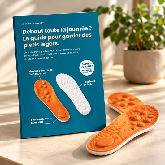 Guide Conseils : Les 7 habitudes pour garder des pieds légers.